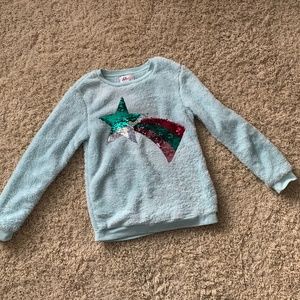 Lola and the Boys flip sequins sweatshirt